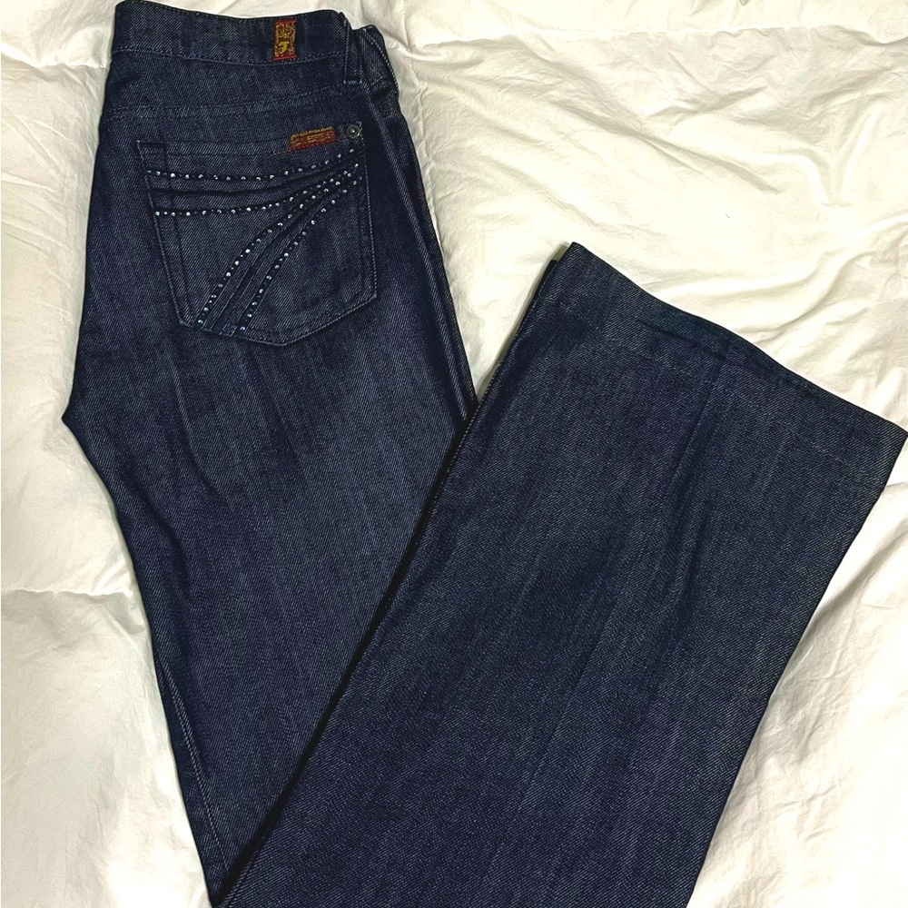 7 For All Mankind Dojo Jeans Sz 27